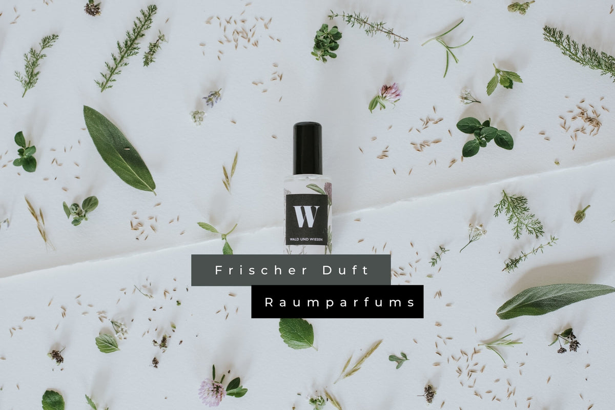 Raumparfums der Seiferei: Hergestellt aus ausschließlich natürlichen Rohstoffen, wie beispielsweise 100 % reine ätherische Ölen